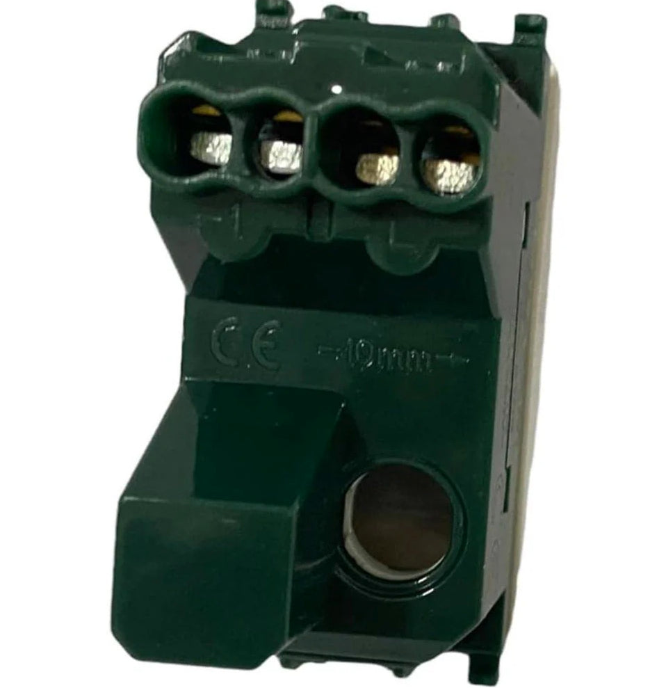 Interruttore unipolare 1P 16AX 250V – adatto a quadri Vimar piano - ambraled