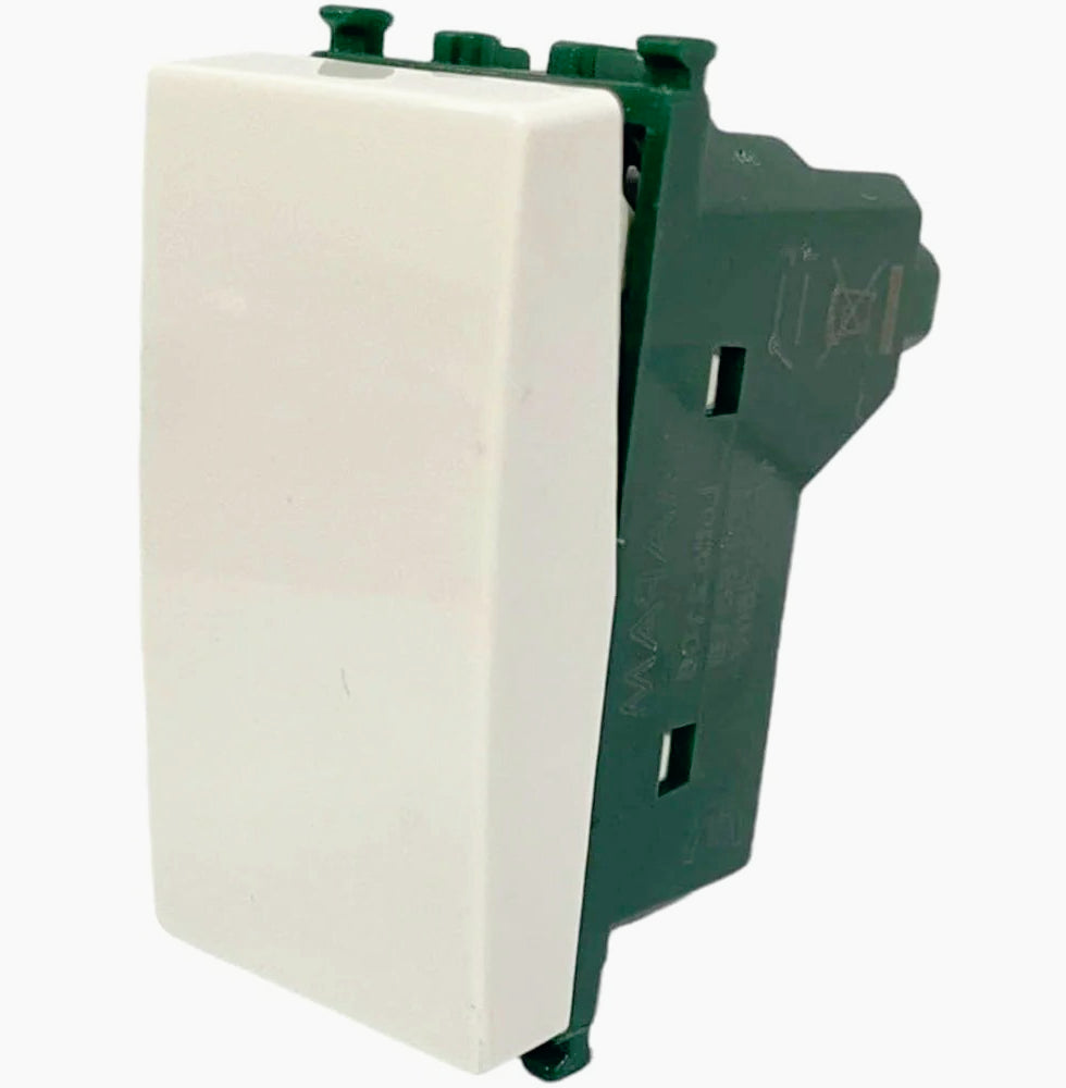 Interruttore 2P 16AX 250V – compatibile con pulsanti Vimar piano - ambraled