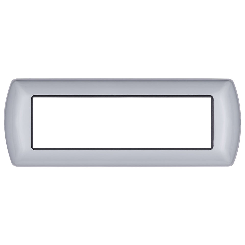 Placchetta grigio chiaro 3-7 posti compatibile living international - ambraled