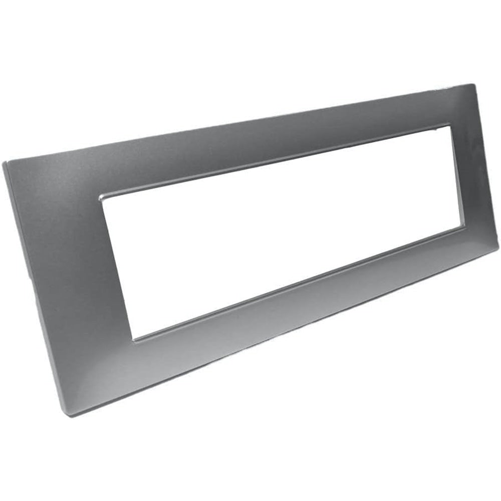 Placchetta 3 4 7 posti grigio platino compatibile con vimar plana - ambraled