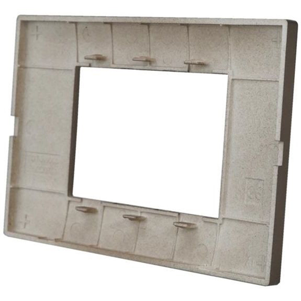 Placchetta 3 4 7 posti rame compatibile con vimar plana - ambraled