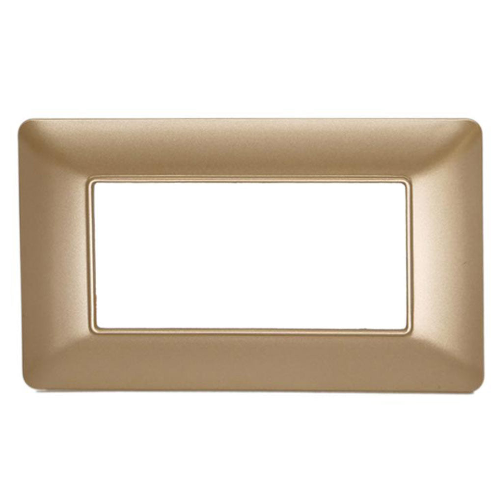 Placchetta 3 4 7 posti sabbia compatibile con matix - ambraled