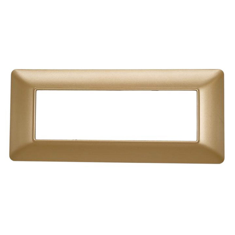 Placchetta 3 4 7 posti sabbia compatibile con matix - ambraled
