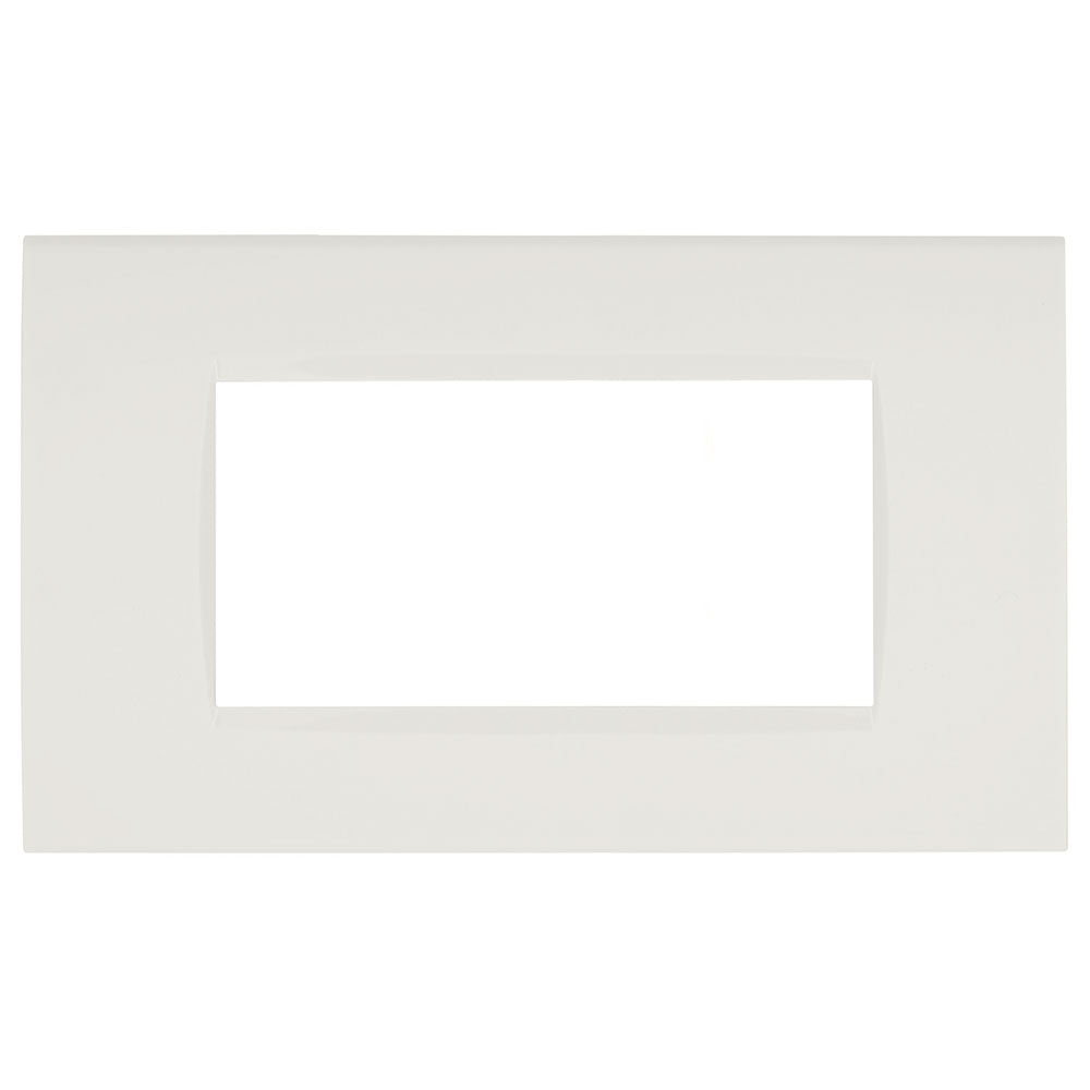 Placchetta bianca da 3 a 7 posti compatibile living light cassetta 503 - ambraled
