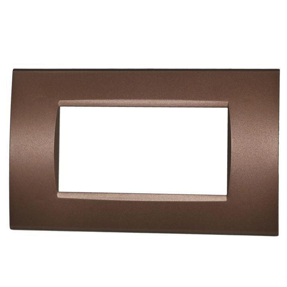 Placchetta bronzo 3-7 posti compatibile living light cassetta 503 - ambraled