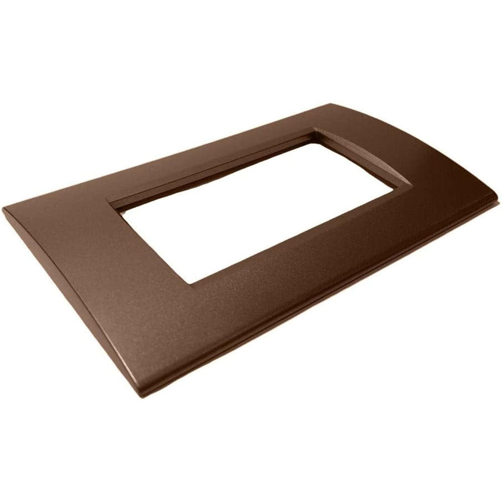 Placchetta bronzo 3-7 posti compatibile living light cassetta 503 - ambraled