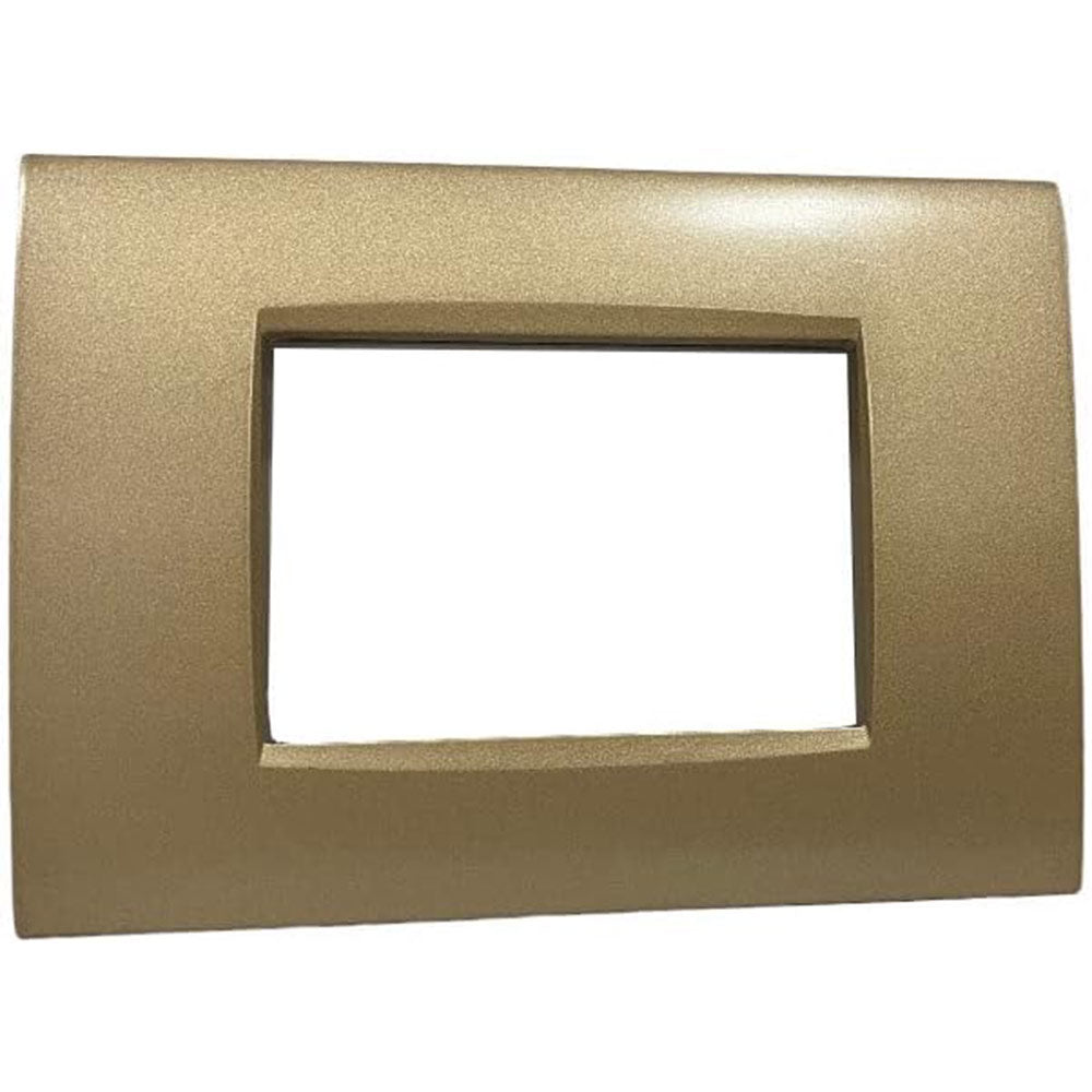 Placchetta champagne 3-7 posti compatibile living air cover - ambraled