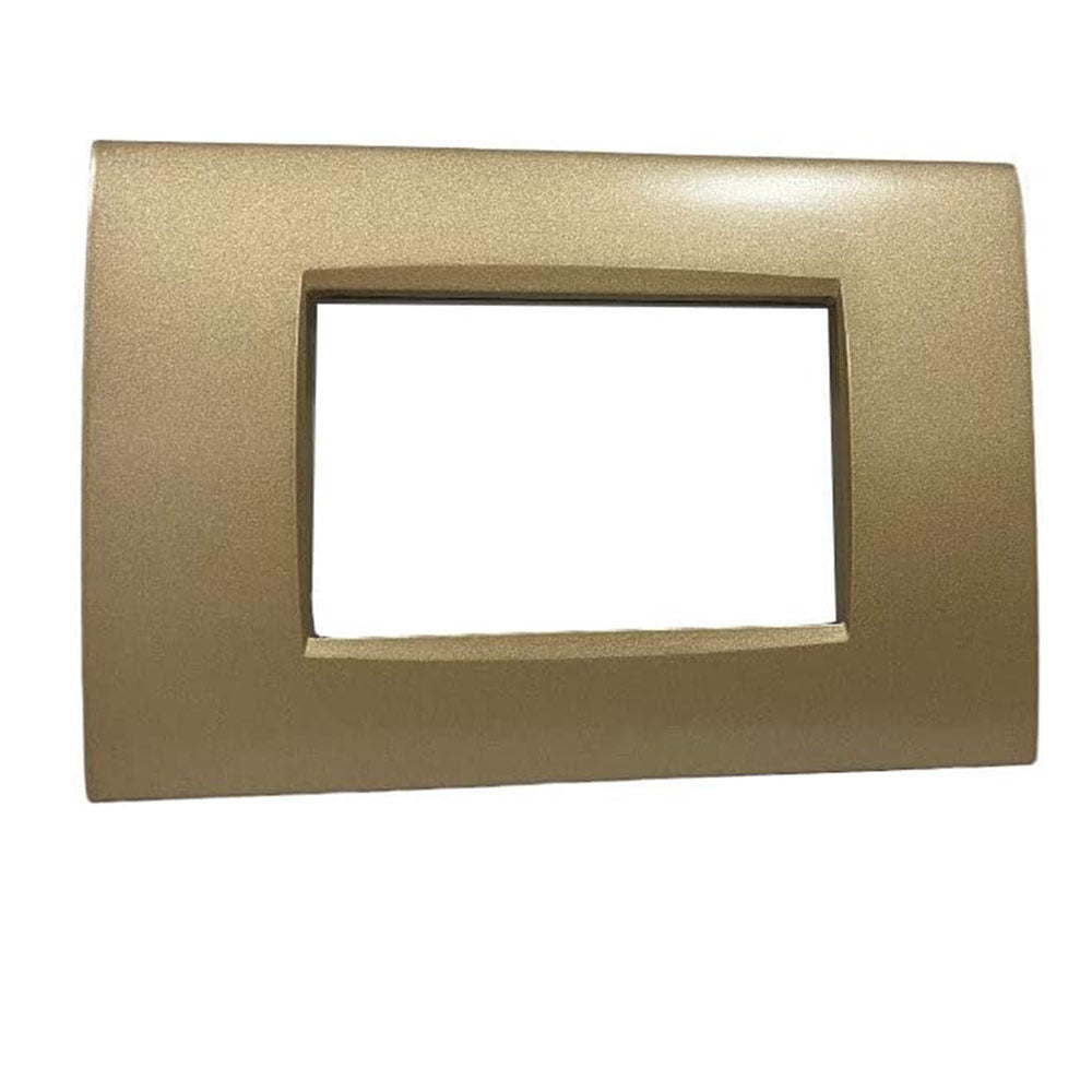 Placchetta champagne 3-7 posti compatibile living air cover - ambraled
