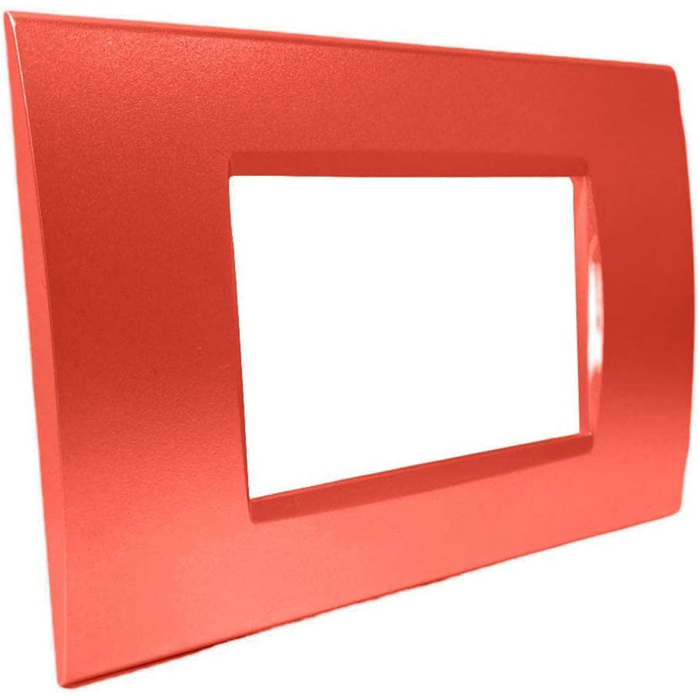 Placchetta corallo 3-7 posti compatibile living light cassetta 503 - ambraled