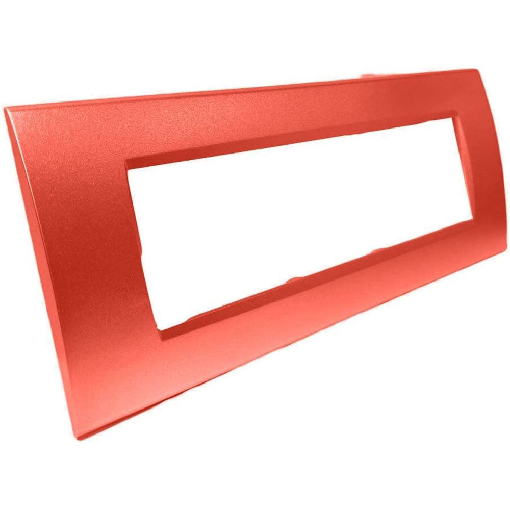 Placchetta corallo 3-7 posti compatibile living light cassetta 503 - ambraled