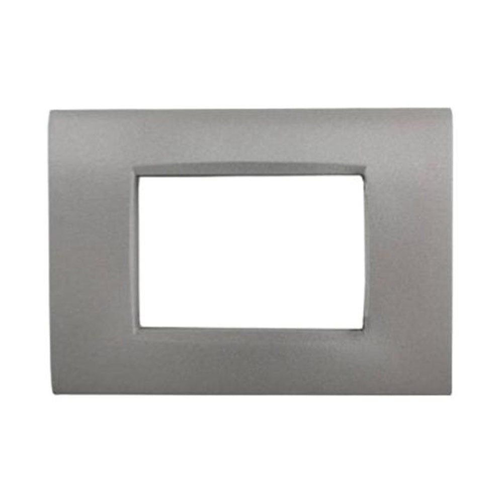 Placchetta silver 3-7 posti compatibile living air cover - ambraled