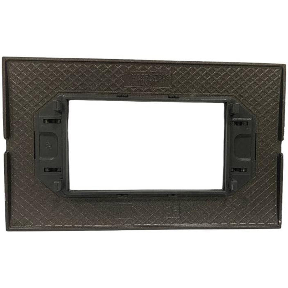 Placchetta testa di moro 3-7 posti compatibile living air cover - ambraled