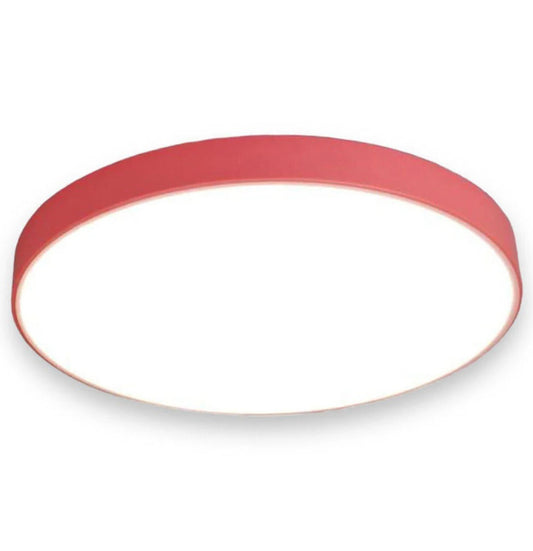 Plafoniera LED rotonda 70W - Luce rosa con opzioni fredda o naturale - ambraled
