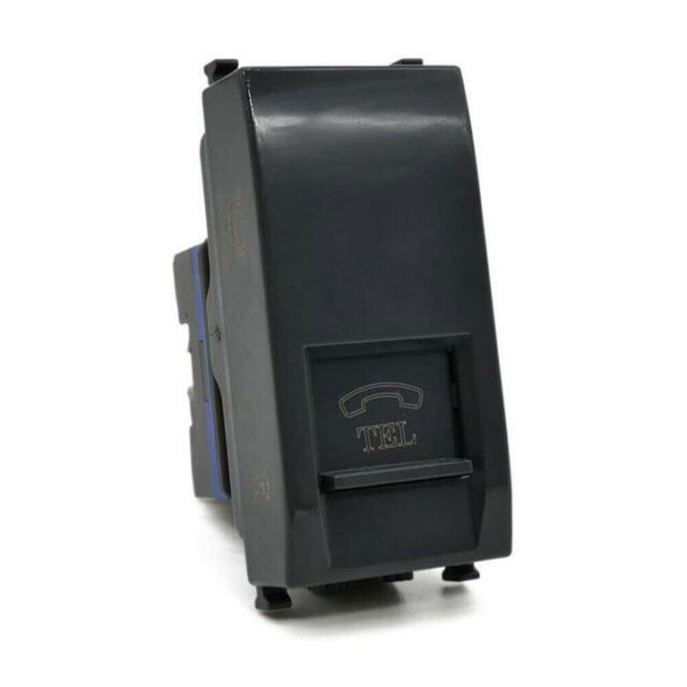 Presa telefonica RJ11 – Compatibile con Vimar Plana (presa telefono) - ambraled