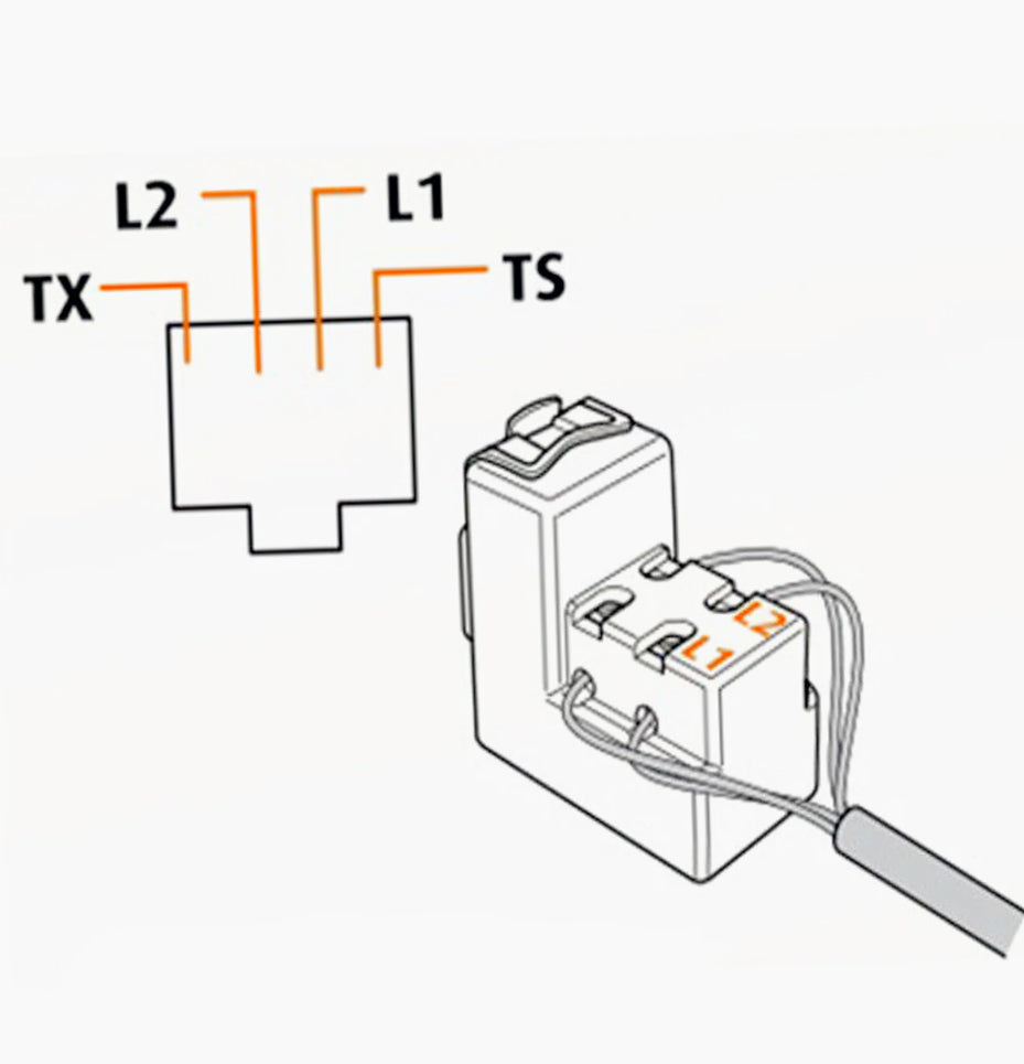 Presa telefonica RJ11 – Compatibile con Vimar Plana (presa telefono) - ambraled