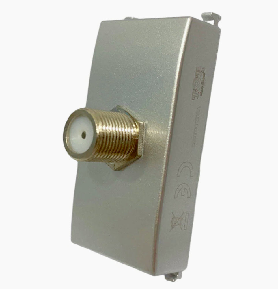 Presa TV a vite satellitare – Compatibile con Vimar Plana - ambraled