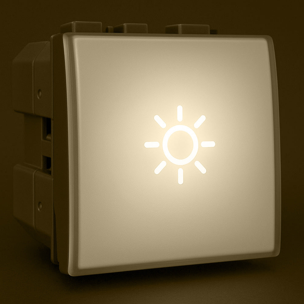 Pulsante luce notturna 2W On/Off – Compatibile Living Light Air