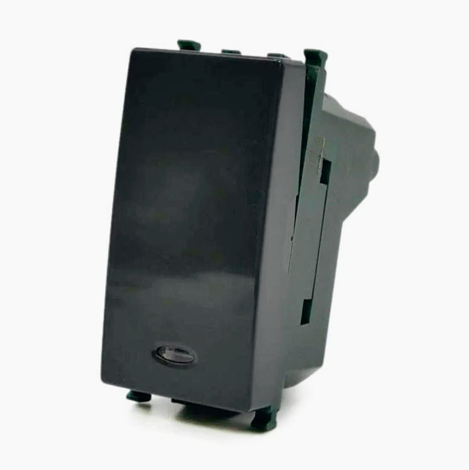 Pulsante unipolare 10A 250V con relè – Compatibile con Vimar piano