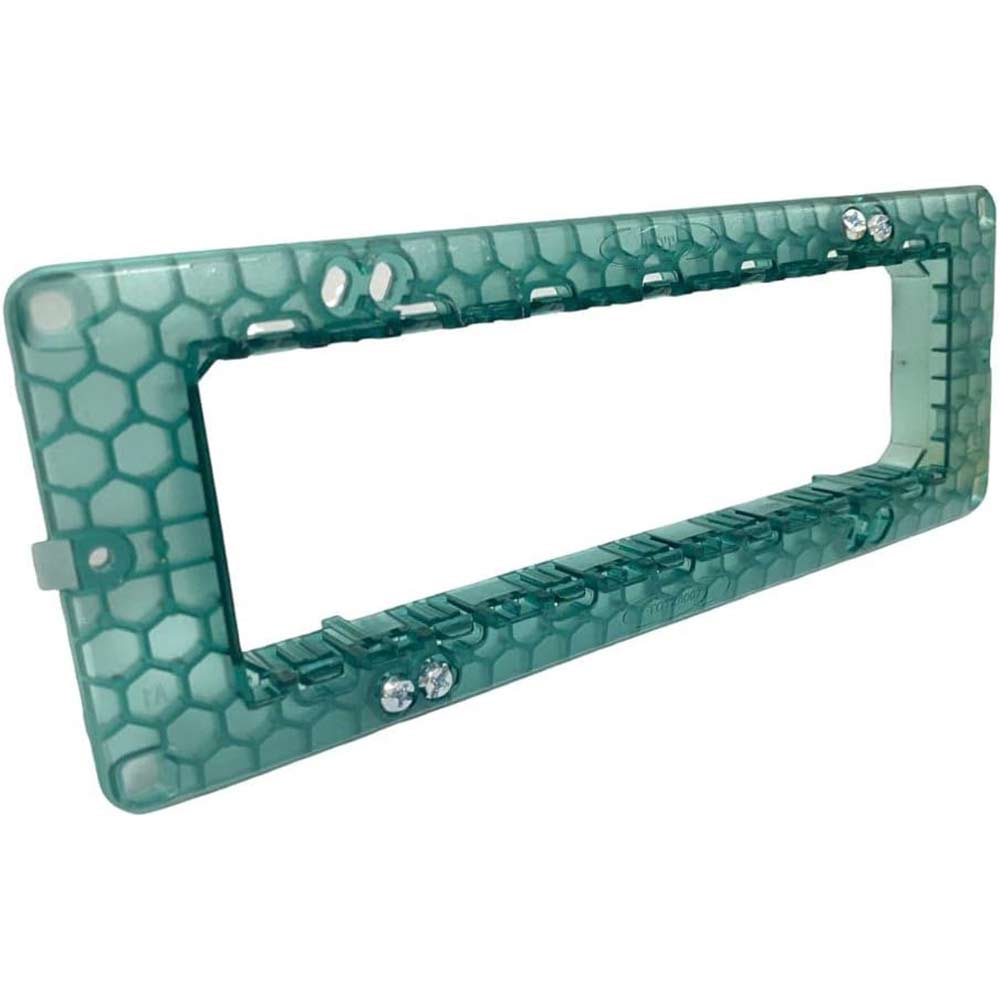 Supporto 2 3 4 7 posti compatibile con vimar plana - ambraled