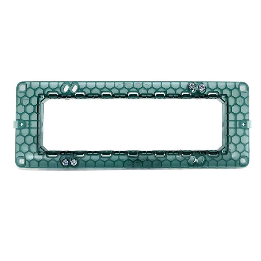 Supporto 2 3 4 7 posti compatibile con vimar plana - ambraled