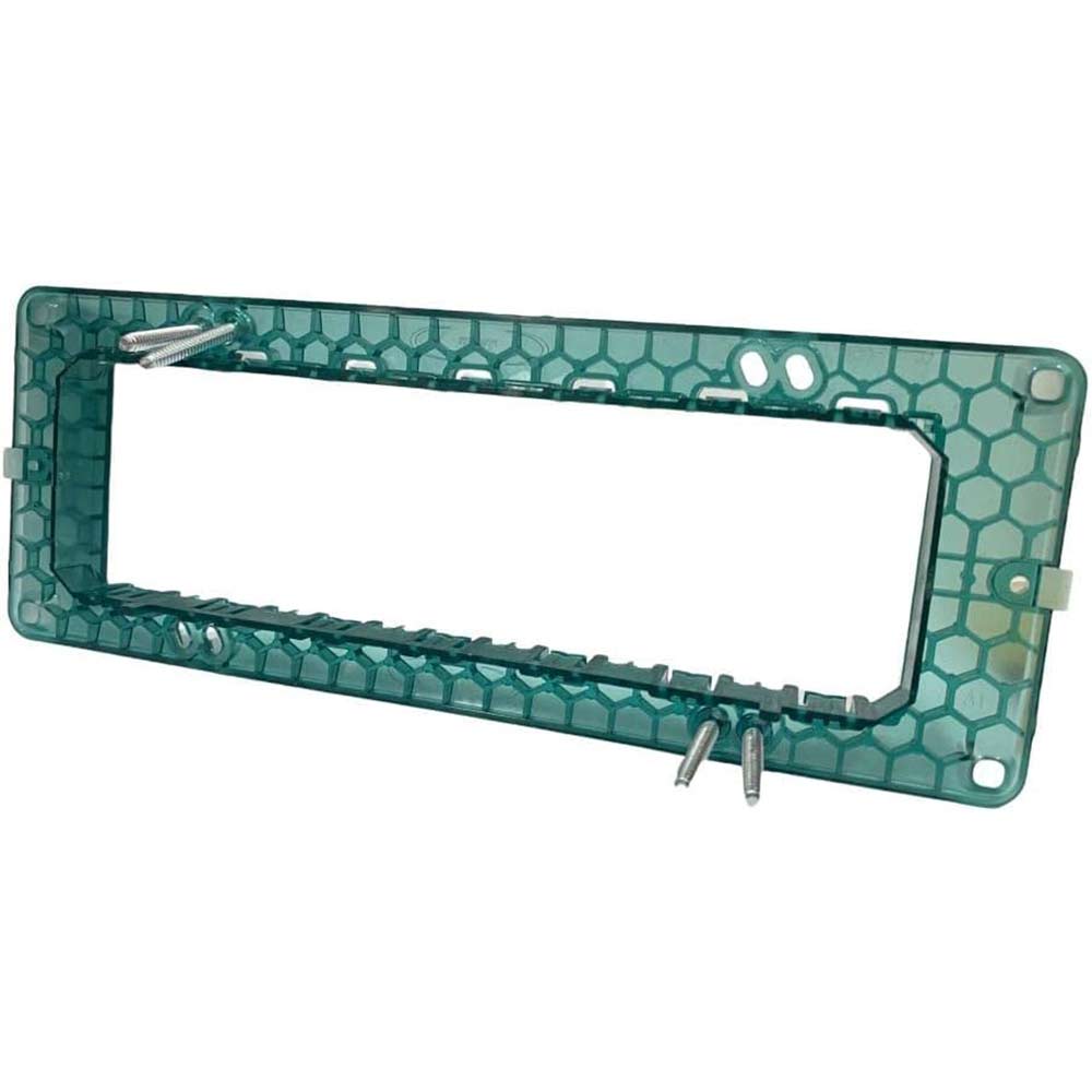 Supporto 2 3 4 7 posti compatibile con vimar plana - ambraled