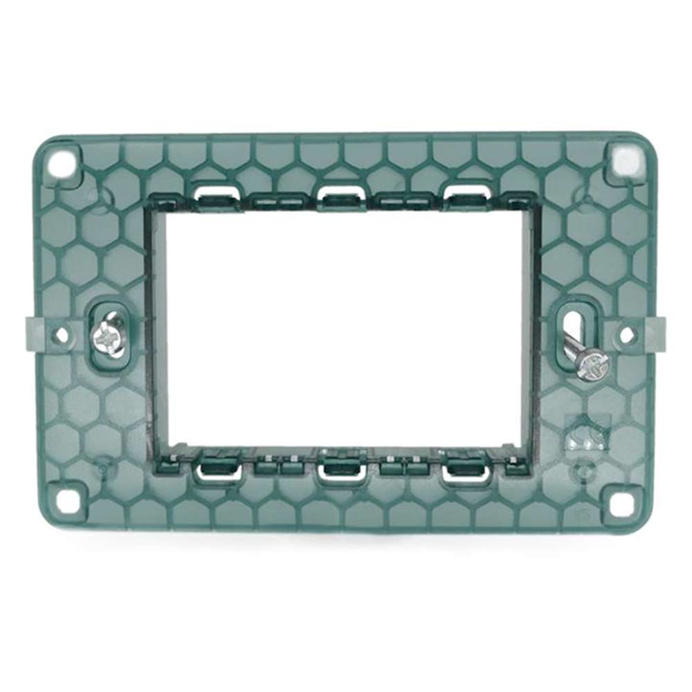 Supporto 2 3 4 7 posti compatibile con vimar plana - ambraled
