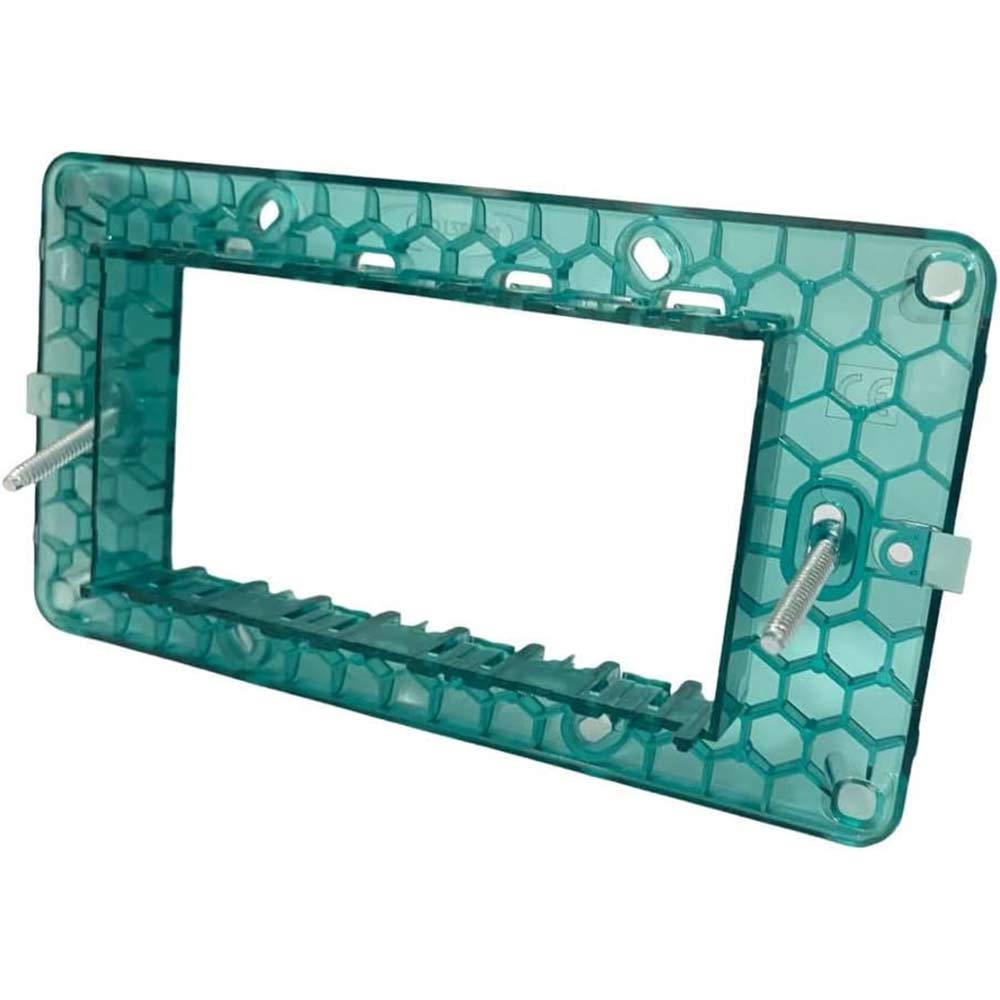 Supporto 2 3 4 7 posti compatibile con vimar plana - ambraled