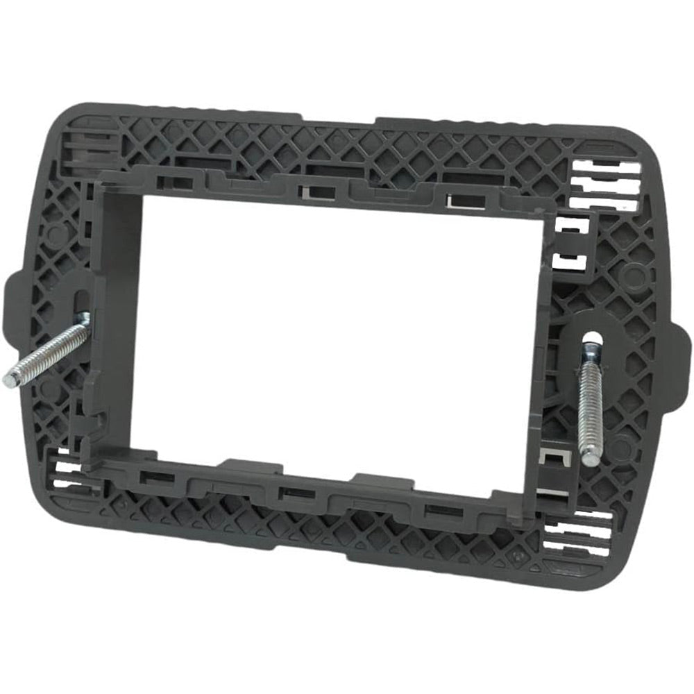 Supporto 3 posti compatibile con living light international 503 - ambraled