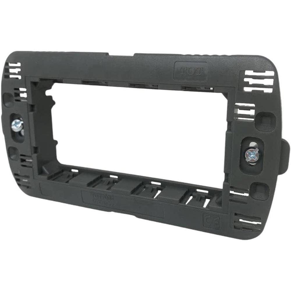 Supporto 4 posti compatibile con living light international 504 - ambraled