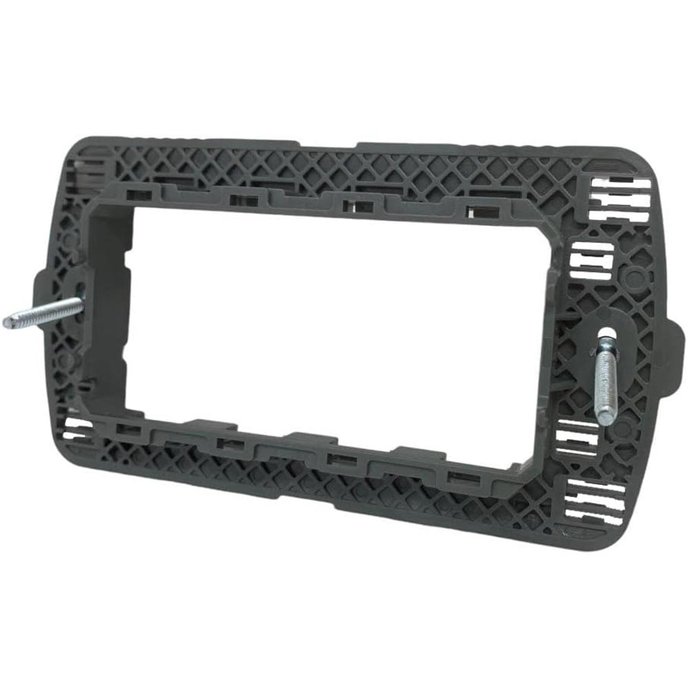 Supporto 4 posti compatibile con living light international 504 - ambraled