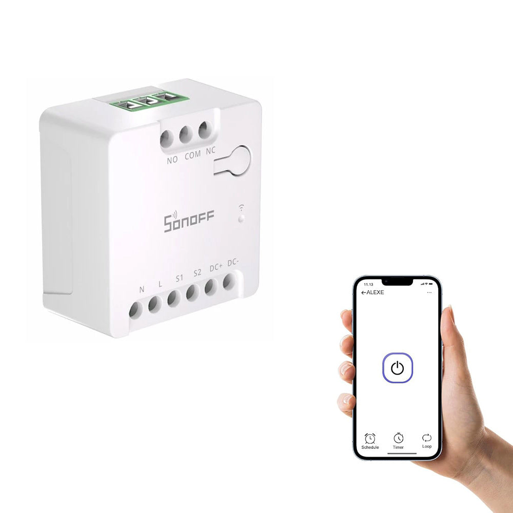 Sonoff Mini D controllo smart per luci accessi caldaia da remoto - ambraled