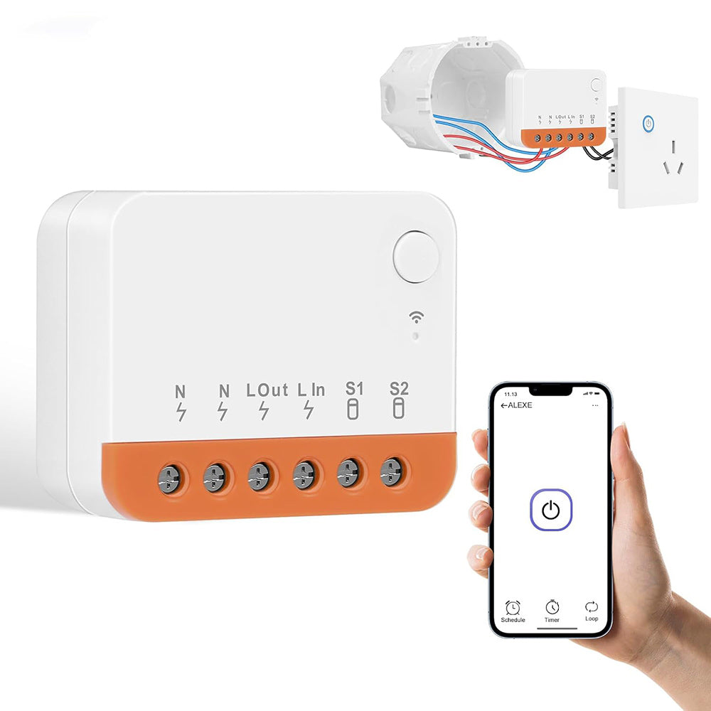 Sonoff Mini R2 interruttore Wi-Fi Smart Switch domotica intelligente - ambraled