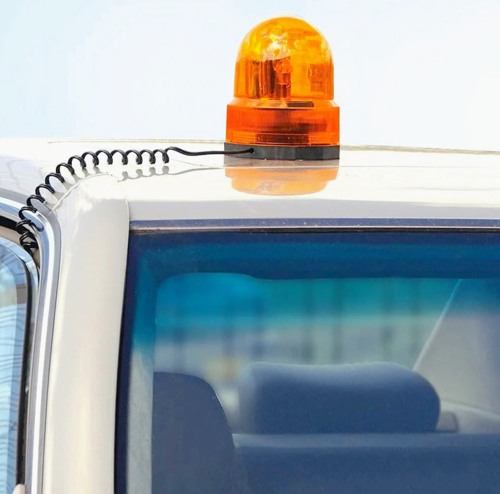 Lampeggiante auto 12V – Arancione calamitato emergenza - ambraled