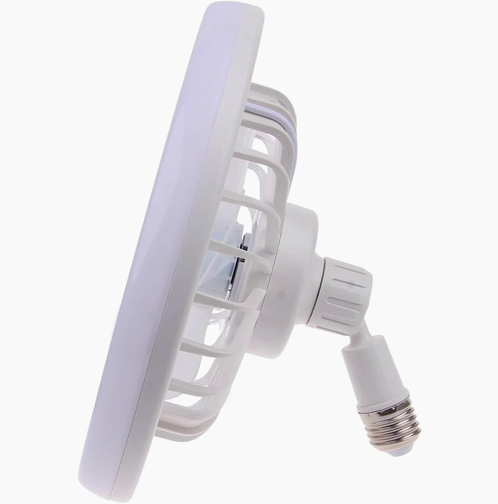 Lampadina LED 36W dimmerabile 3 colori luce con ventilatore integrato – Base E27 - ambraled