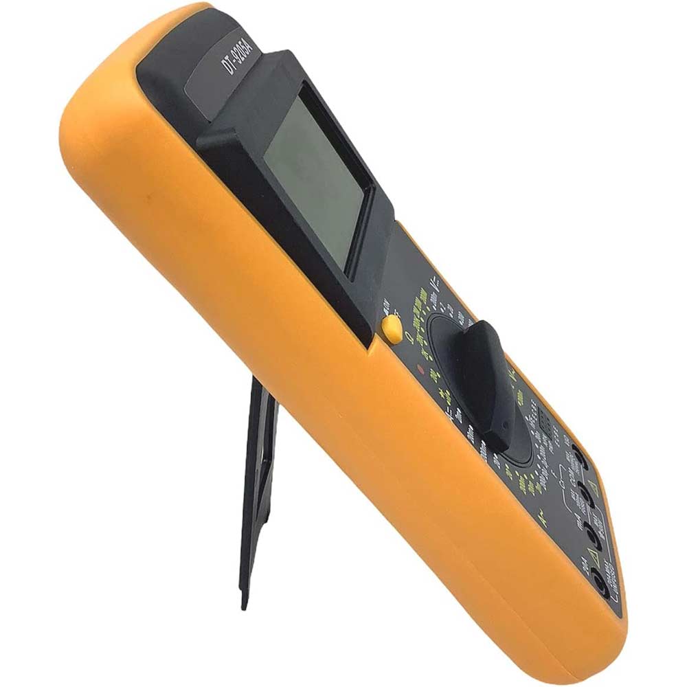 Multimetro digitale tester puntali display LCD misuratore corrente - ambraled