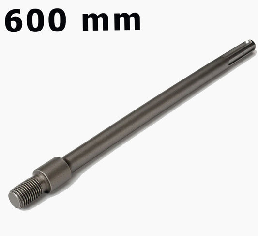 Asta barra 600 mm per fresa/carotatrice – Attacco SDS Plus - ambraled