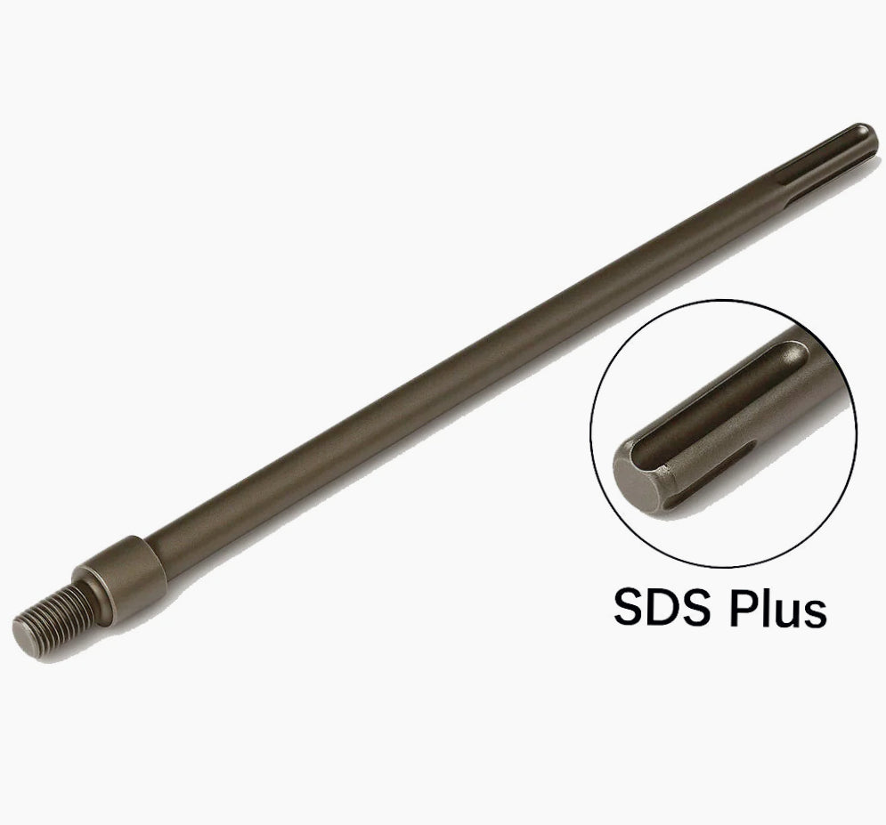 Asta barra 600 mm per fresa/carotatrice – Attacco SDS Plus - ambraled