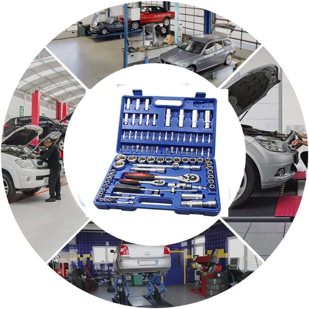 Kit 108 chiavi a bussola – cromo vanadio per fai da te - ambraled