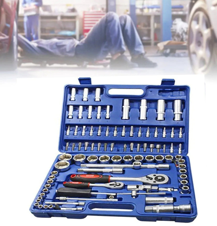 Kit 108 chiavi a bussola – cromo vanadio per fai da te - ambraled