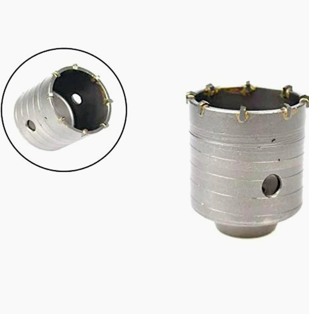 Fresa carotatrice a tazza Ø65mm – foro Ø20mm per muro in acciaio - ambraled