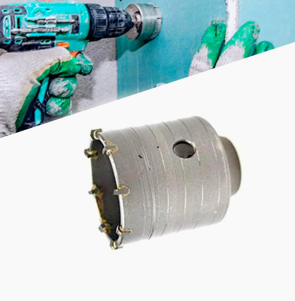 Fresa carotatrice a tazza Ø65mm – foro Ø20mm per muro in acciaio - ambraled