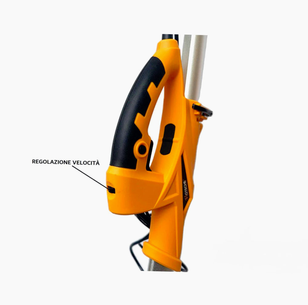 Levigatrice a giraffa 800W con LED – Manico estensibile, disco Ø 225 mm - ambraled