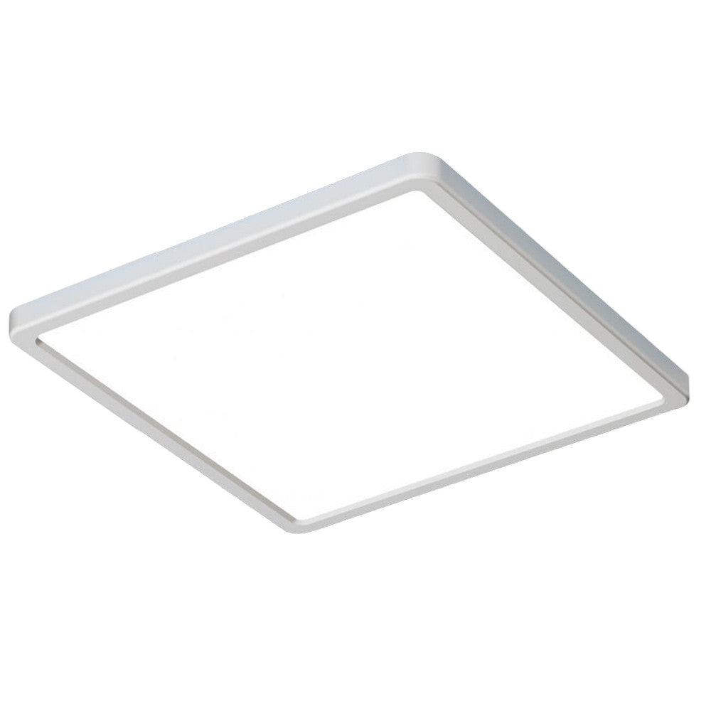 Plafoniera led slim quadrata 45 watt tecnologia CCT da 6500 a 2700k - ambraled