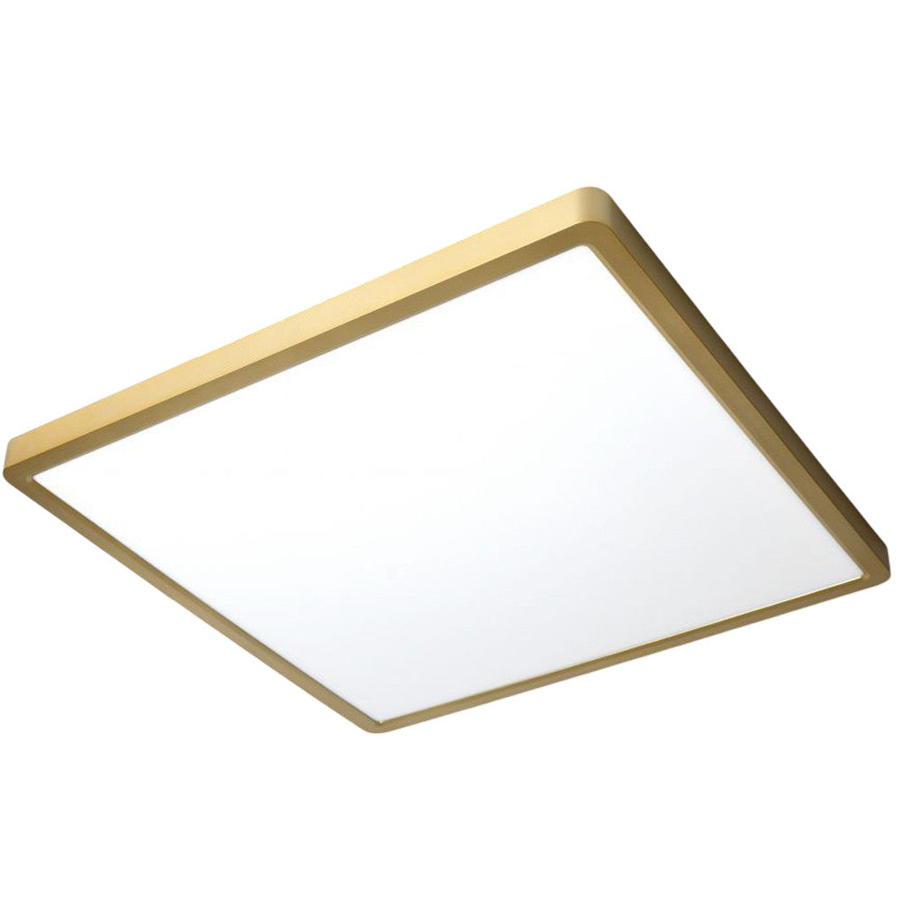 Plafoniera led slim quadrata 45 watt tecnologia CCT da 6500 a 2700k - ambraled