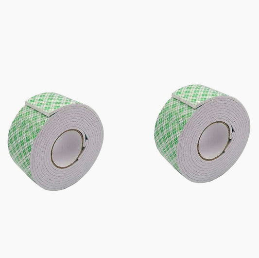 Nastro biadesivo 2 pezzi – 2m ultra resistente 3,6cm - ambraled