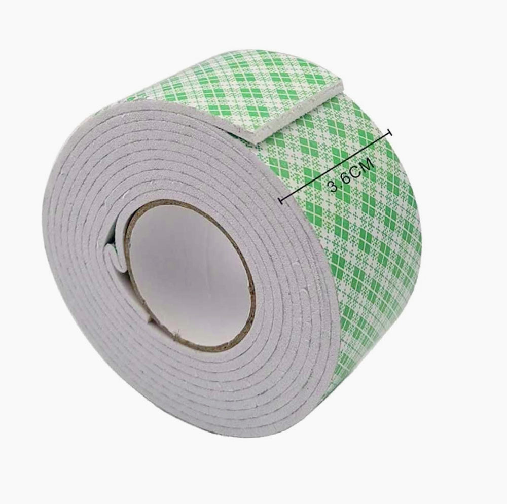 Nastro biadesivo 2 pezzi – 2m ultra resistente 3,6cm - ambraled