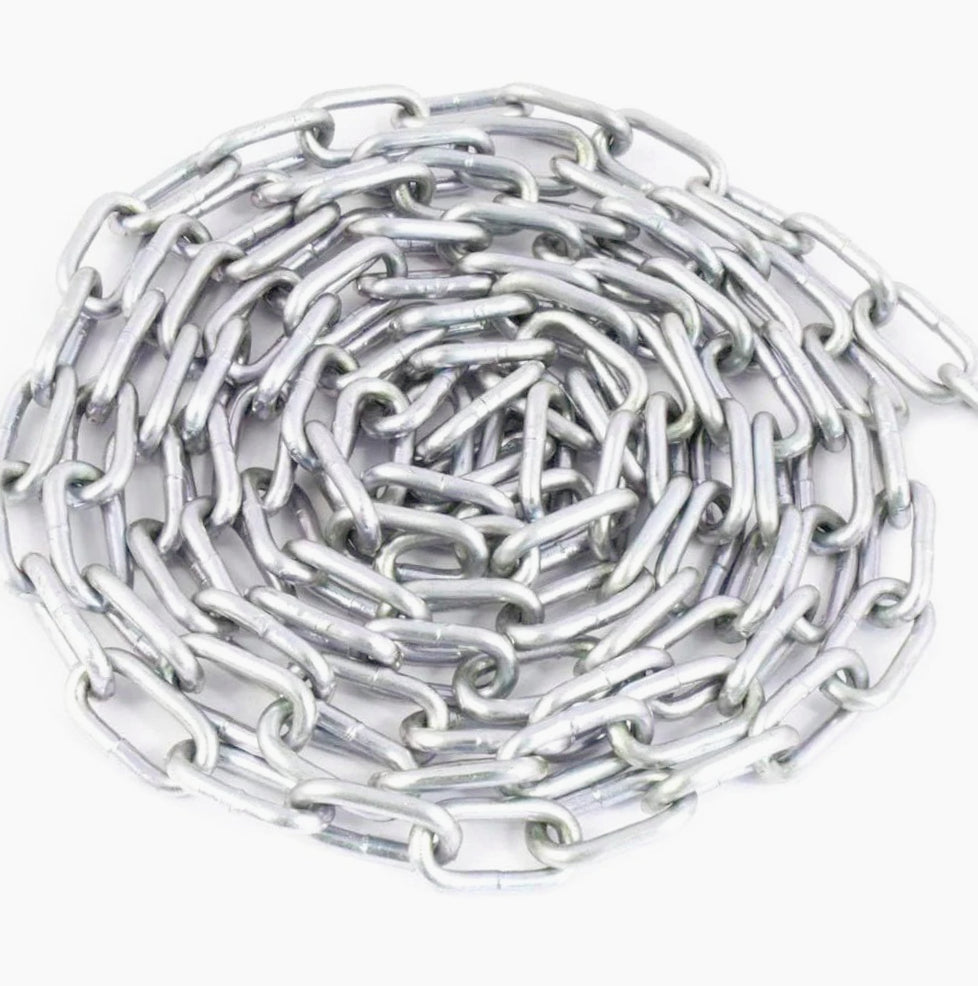 Catena acciaio zincato Ø4mm – 2m per lucchetti sicurezza - ambraled