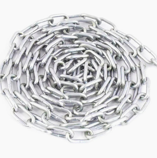 Catena acciaio zincato Ø4mm – 2m per lucchetti sicurezza - ambraled