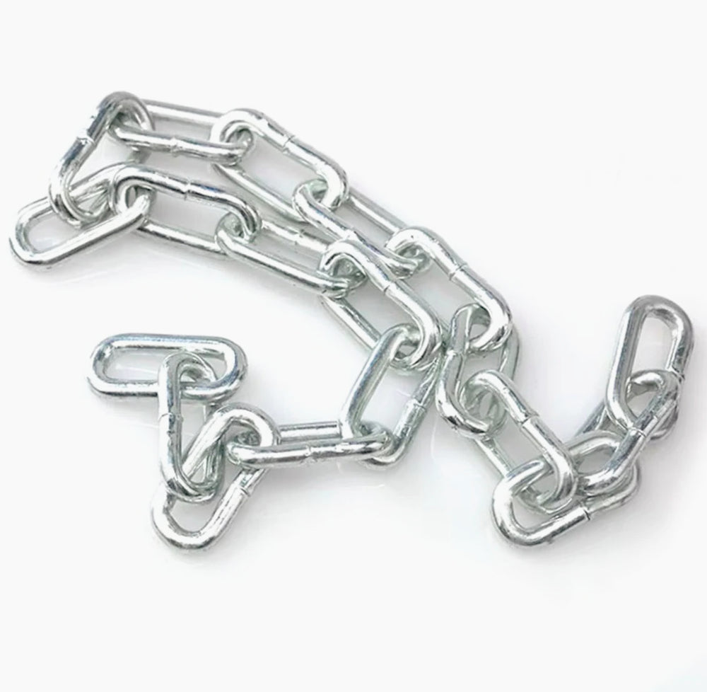 Catena acciaio zincato Ø6mm – 1m per lucchetti sicurezza - ambraled