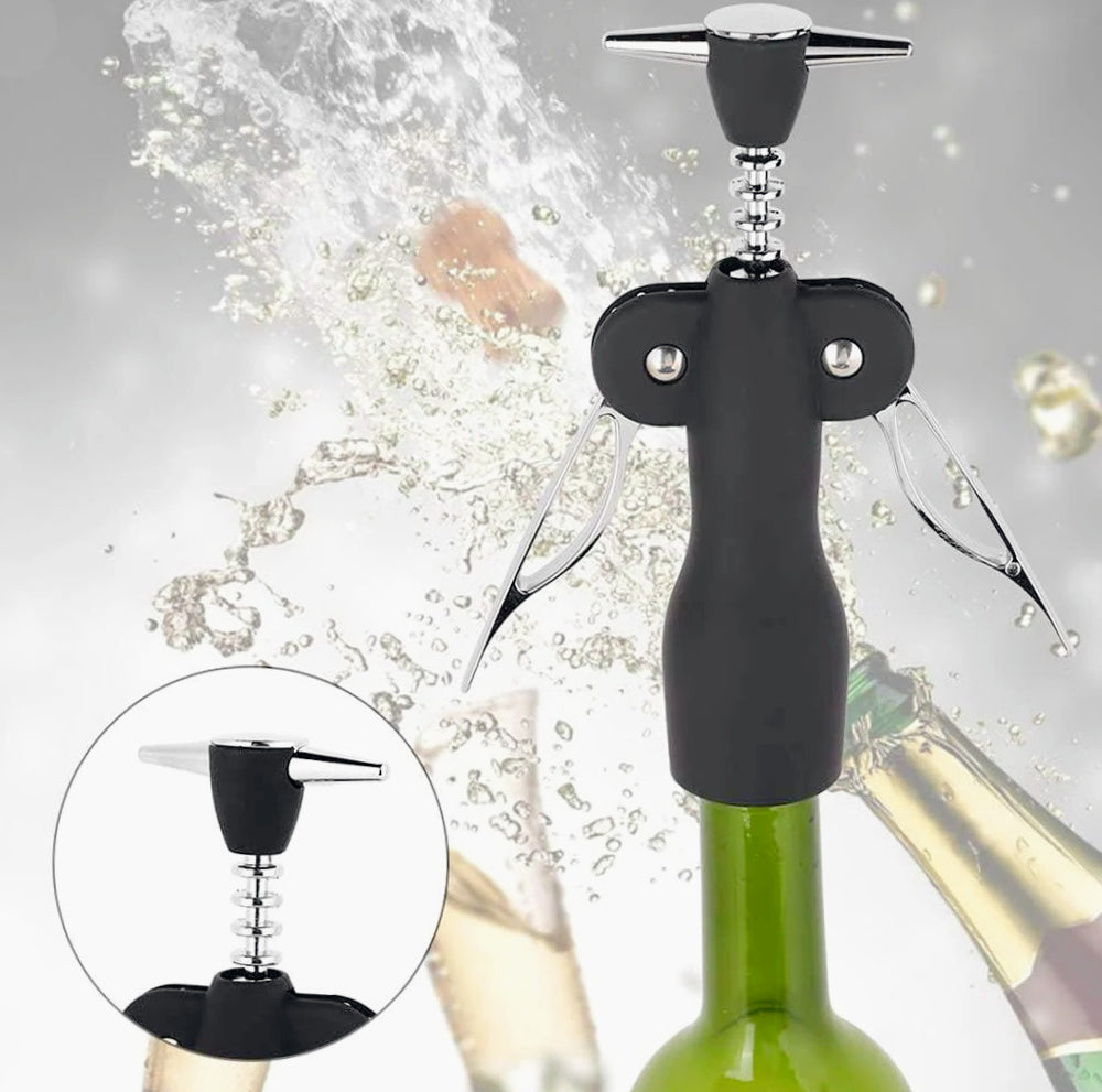 Cavatappi a leva – apri bottiglie di vino, levatappi in sughero - ambraled